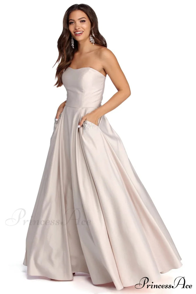 Josephine Formal Stylish Jewel Ball Gown