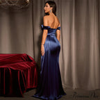 Josephine Formal Stylish Velvet Sweetheart Dress