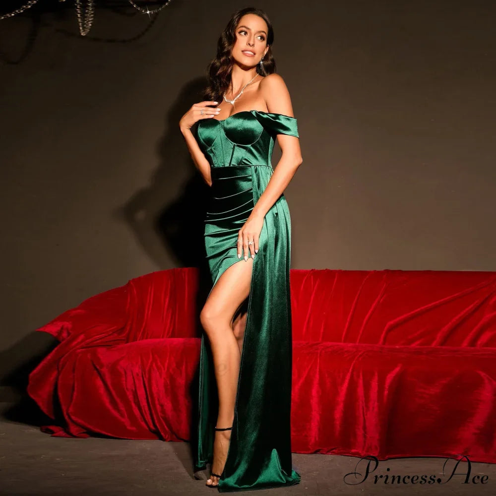 Josephine Formal Stylish Velvet Sweetheart Dress