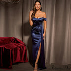 Josephine Formal Stylish Velvet Sweetheart Dress