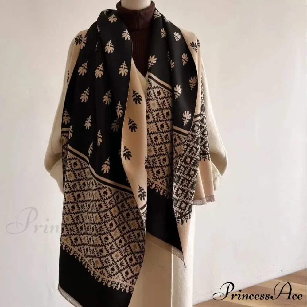 Journey Poncho Cozy Cashmere Blanket Scarf