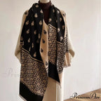 Journey Poncho Cozy Cashmere Blanket Scarf