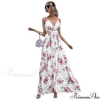 Julian Floral Stylish Chiffon A-Line Dress