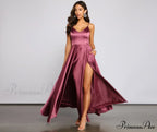 Juliet Formal High Charming Slit Dress 2