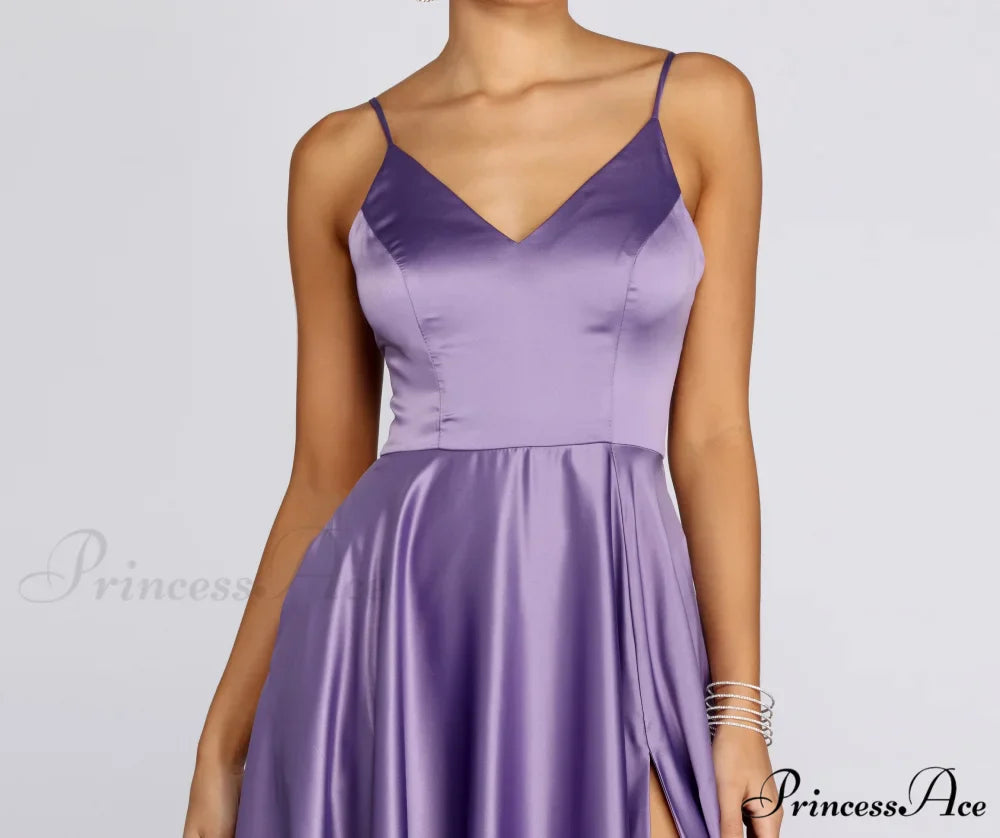 Juliet Formal Stylish High Slit Dress