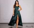 Juliet Formal Stylish High Slit Dress