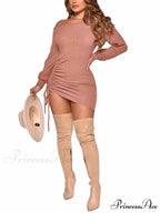 Knee Length Raw Trendy Hem Denim Shorts