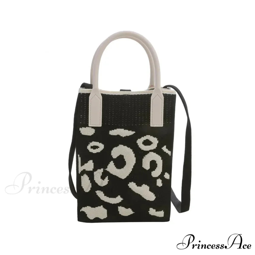 Knitted Cell Phone Small Style Crossbody Purse