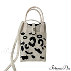 Knitted Cell Phone Small Style Crossbody Purse