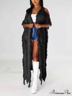 Knitted Charming Tassel Cardigan