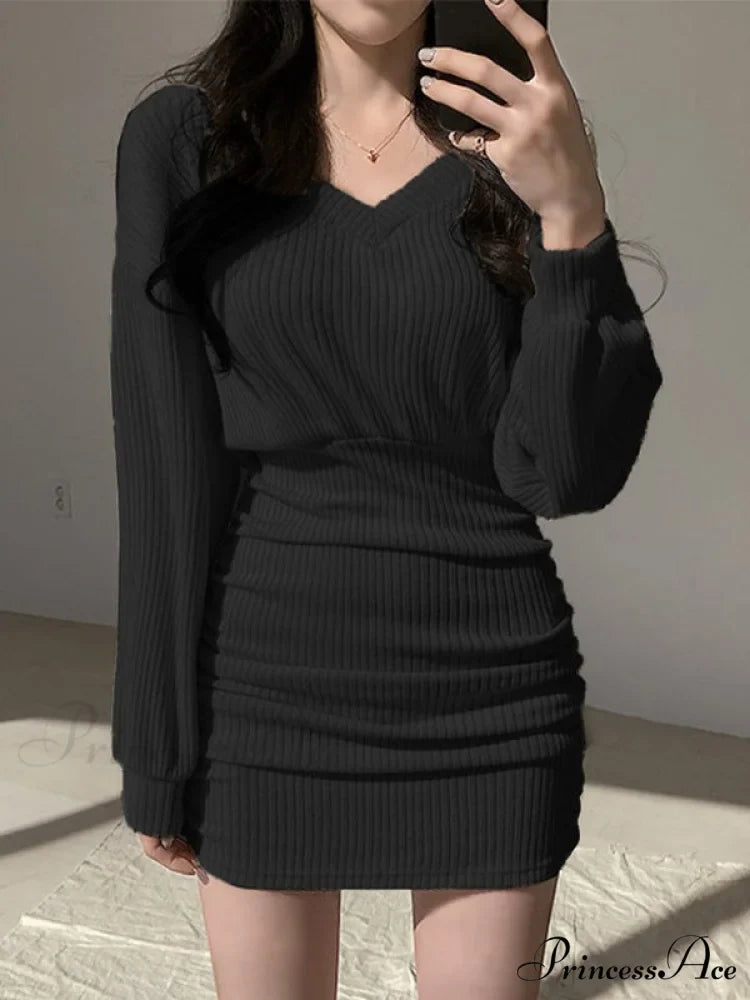 Knitted Twist Graceful Strapless Maxi Dress