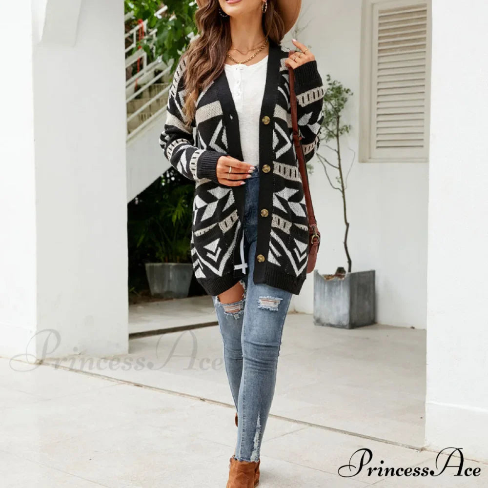 Knitted Vintage Cardigan