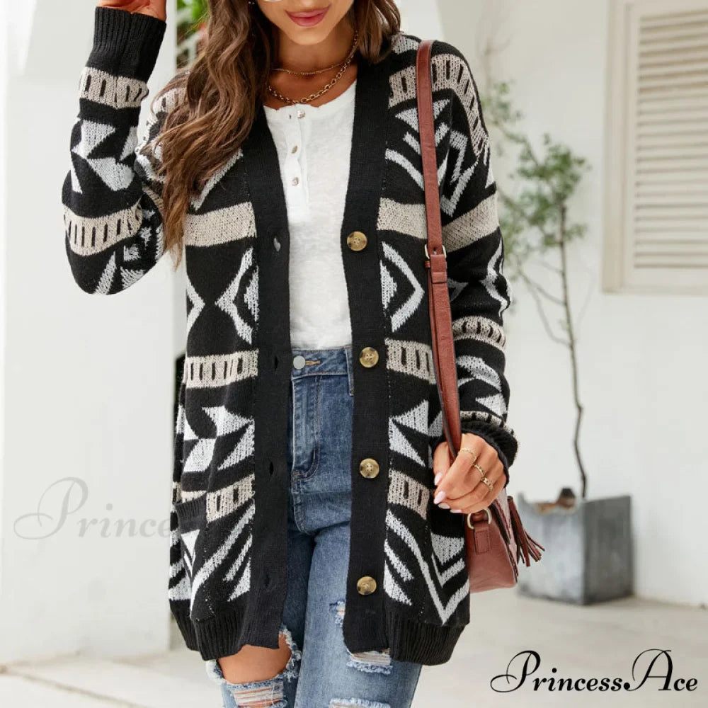 Knitted Vintage Cardigan