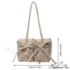 Korean Arch Nylon Collapsible Shoulder Bag