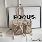 Korean Arch Nylon Collapsible Shoulder Bag