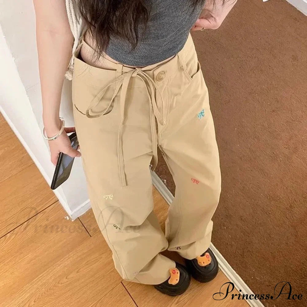 Korean Butterfly Stitched Trousers