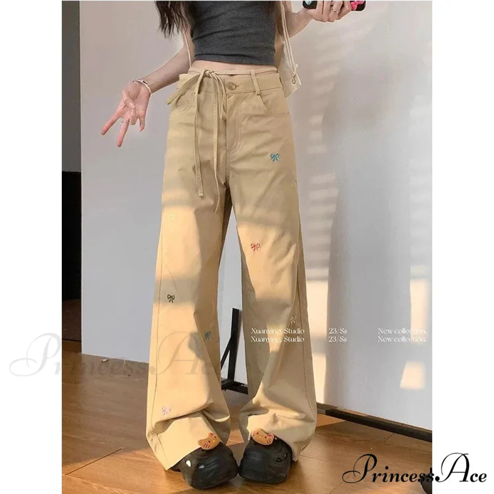 Korean Butterfly Stitched Trousers