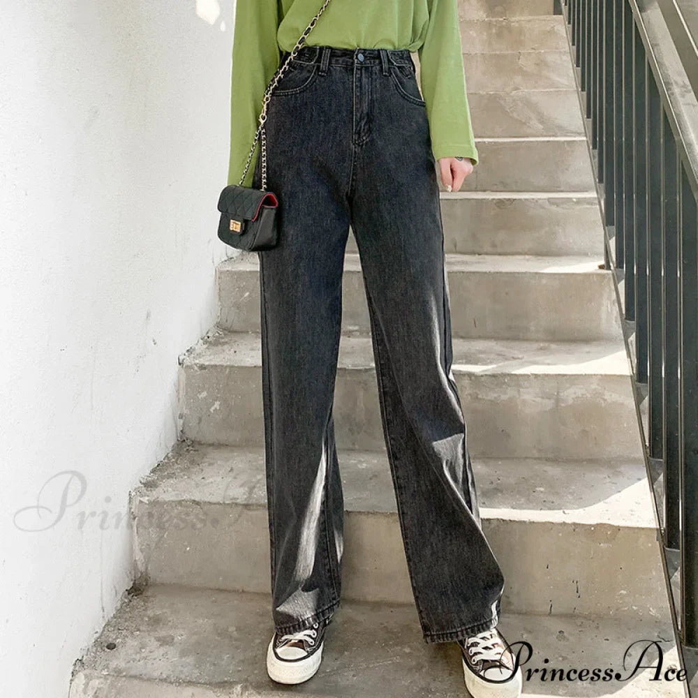 Korean Style Denim Boot Jeans