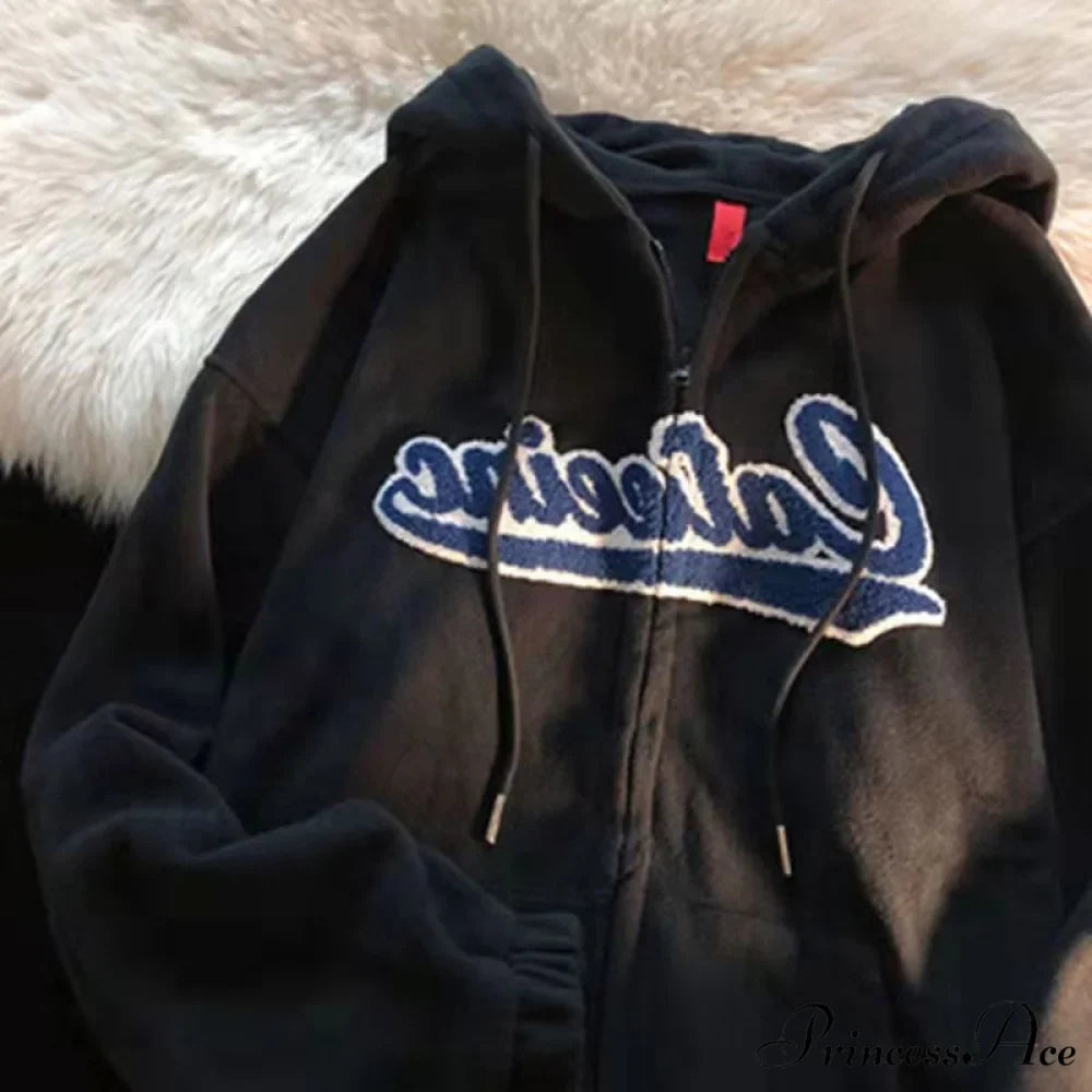 Korean Version Oversized Solid Color Hoodies