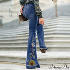 Korean Y2K Streetwear Flared Denim Wide Leg Jeans