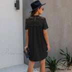 Lace Loose Elegant Midi Dresses