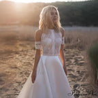 Lace Mermaid Sleek Fit Wedding Gown