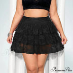 Lace Numerous-Layer Cake Style Skirt