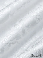 Lace Paneled Graceful Bardot Blouse