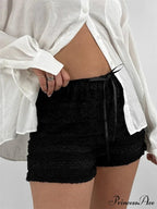 Lace Ribbon Patchwork Bloomer Short