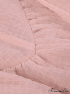 Lace Up Ruched Trendy Bodycon Mini Dress