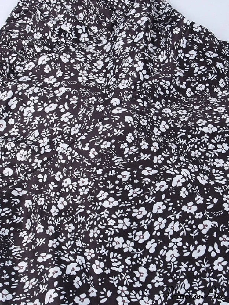 Lace Up Ruffle Trendy Corset Mini Dress