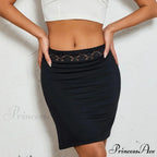 Lacy Flower Waistband Inner Skirt