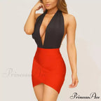 Ladies Rayon Pencil Bandage Skirt