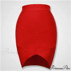 Ladies Rayon Pencil Bandage Skirt