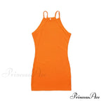 Ladies Sexy Sleeveless Slim Fit Mini Short Dress