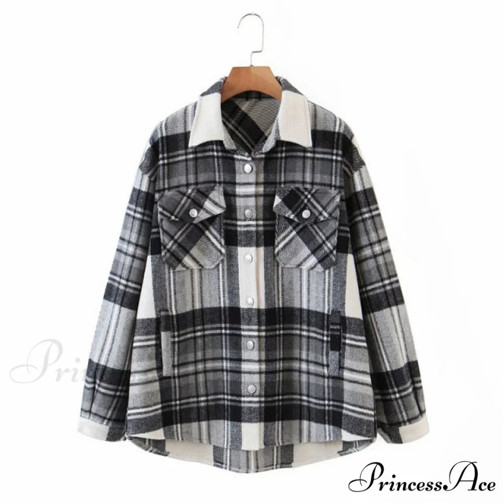 Ladies Thick Turn Collar Plus Size Female Coat