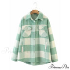 Ladies Thick Turn Collar Plus Size Female Coat