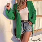 Lantern Arm Cardigan