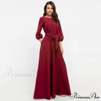 Lantern Sleeve Elegant Bandage Dress