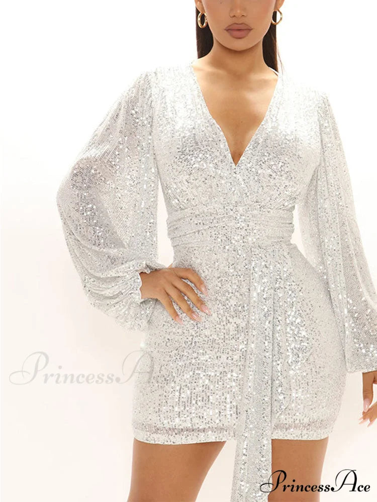 Lantern Sleeve Graceful Turndown Patchwork Tops