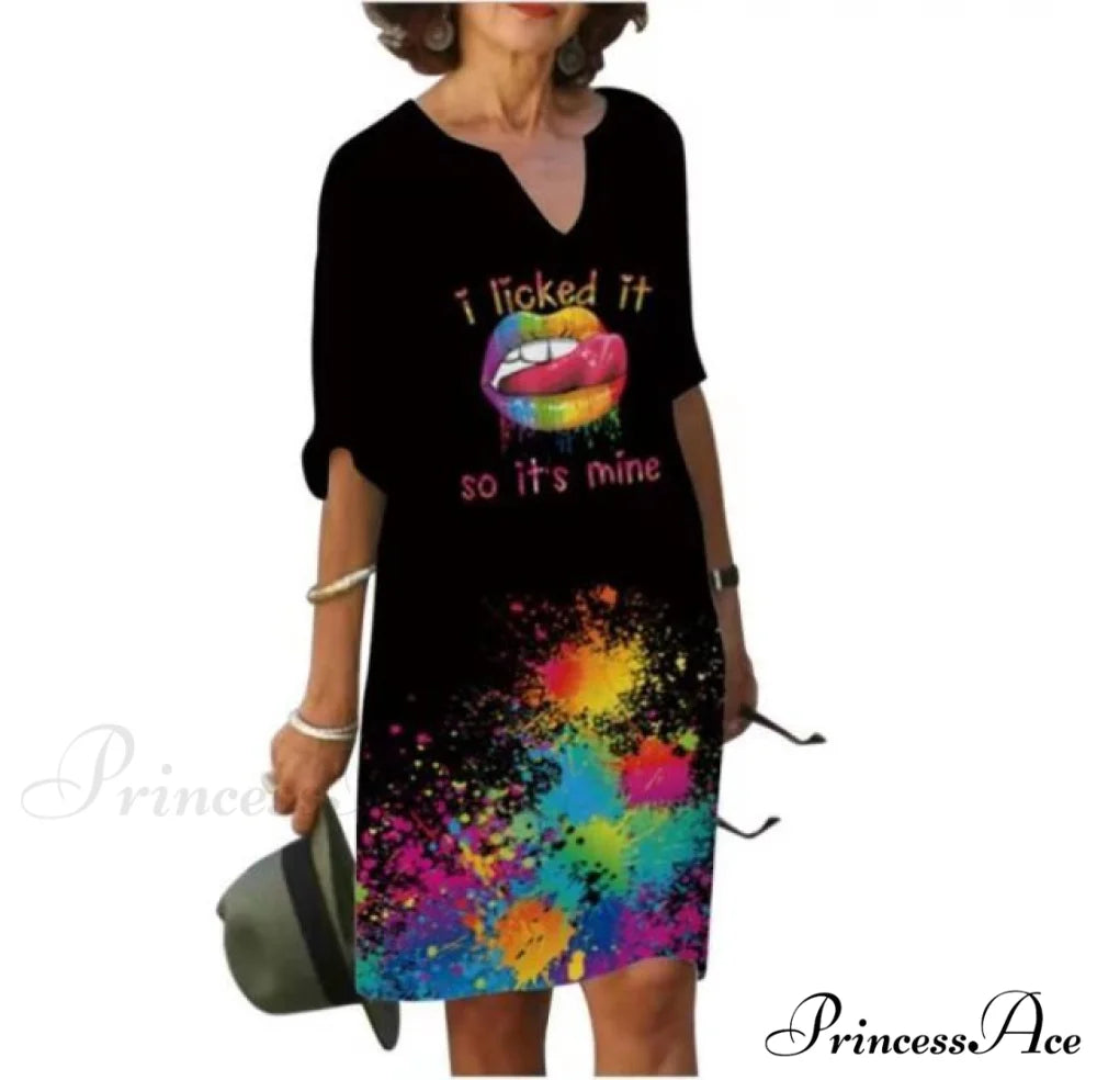 Large Big Printed Boho Casual Party Elegant Dresses