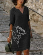 Large Big Printed Boho Casual Party Elegant Dresses