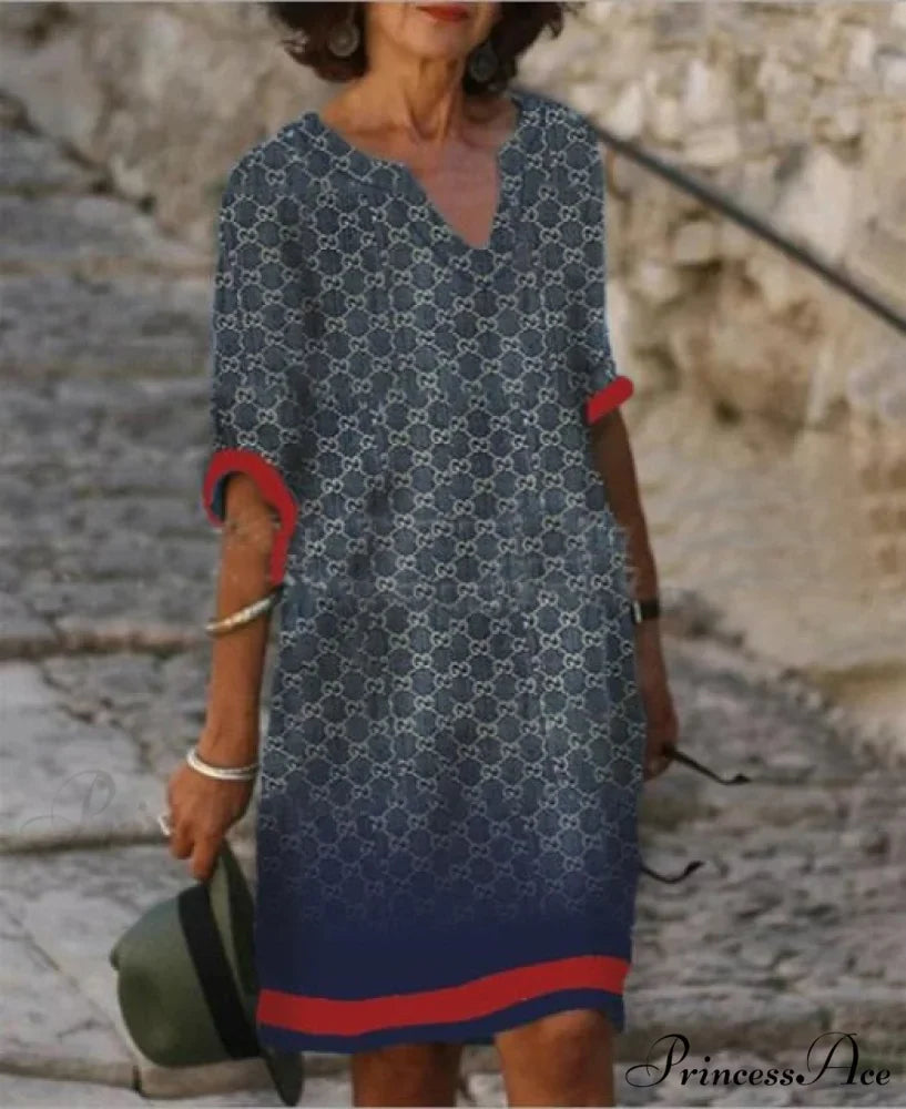 Large Big Printed Boho Casual Party Elegant Dresses