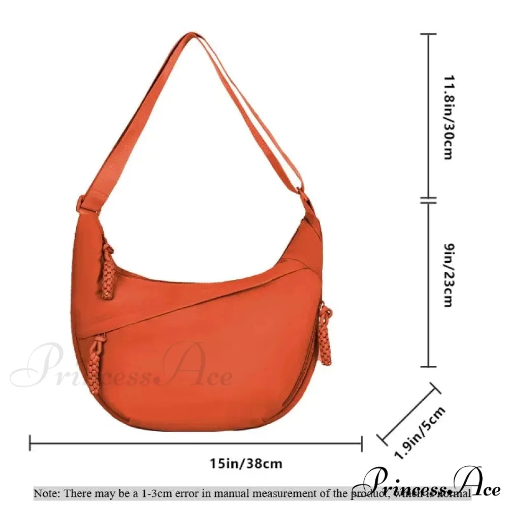 Large Capacity Nylon Crossbody Messenger