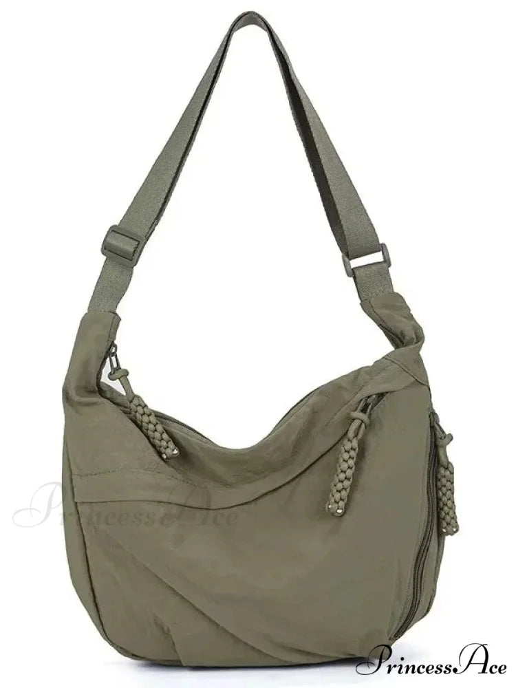Large Capacity Nylon Crossbody Messenger
