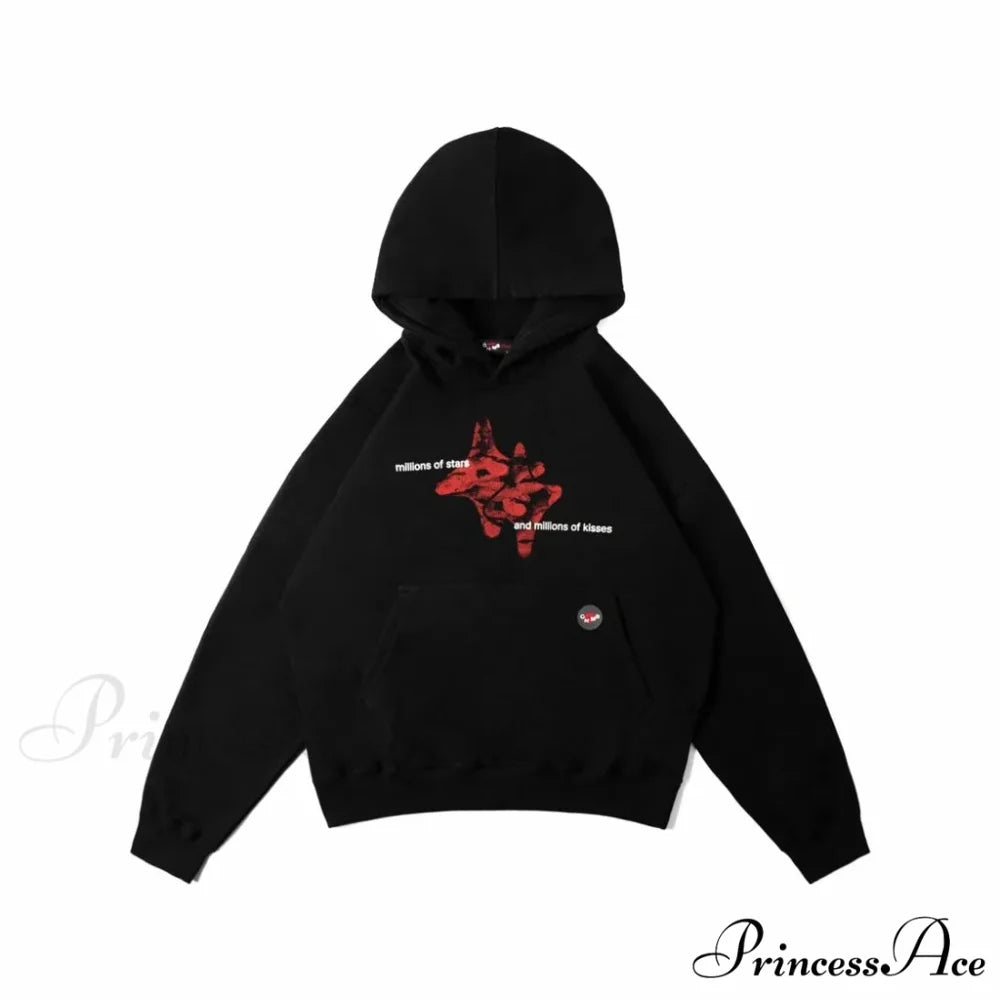 Large Graphic Baggy Hoodie