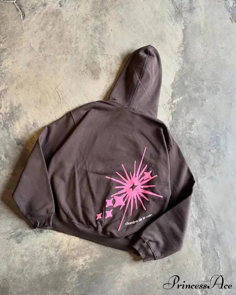 Large Graphic Baggy Hoodie