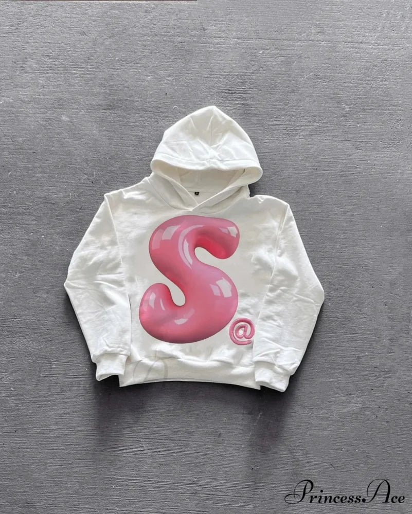 Large Graphic Baggy Hoodie