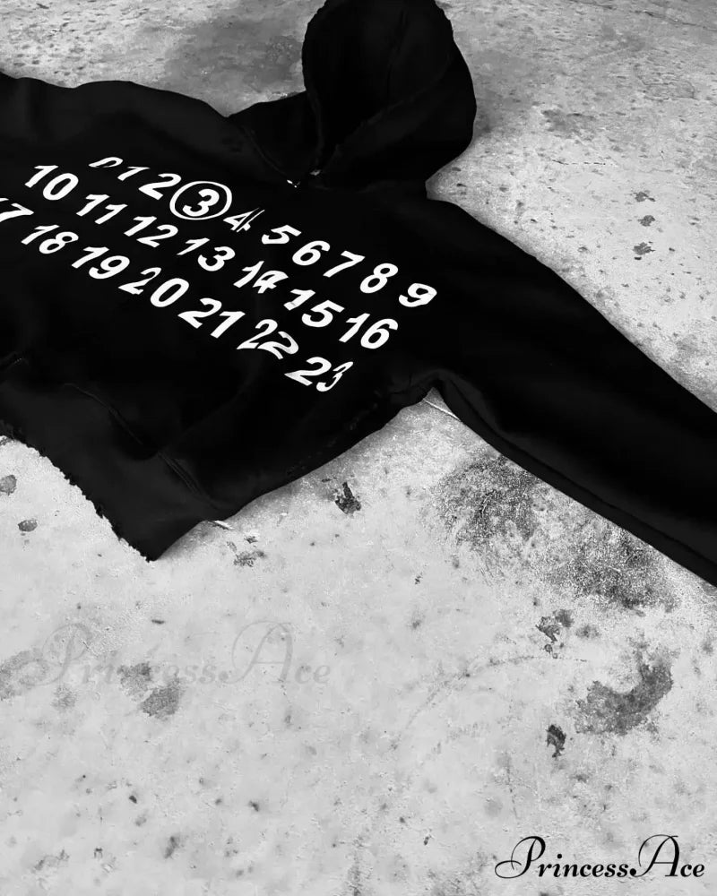 Large Printing Big Hoodie