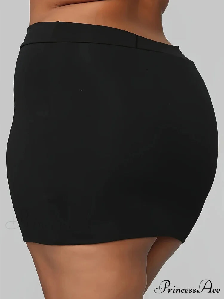 Large Size Bodycon Narrow Skirt